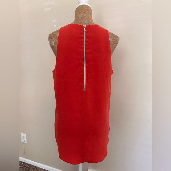 Revolve Rag & Bone Double Layered Sleeveless Blouse Exposed Back Zipper - Picture 3 of 6